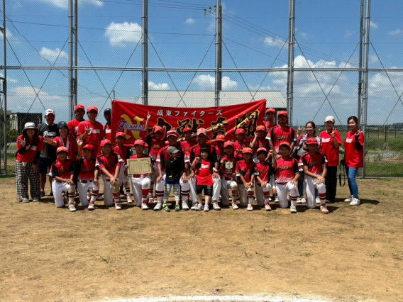 城之内邦雄杯争奪　香取市少年野球夏季大会準優勝！