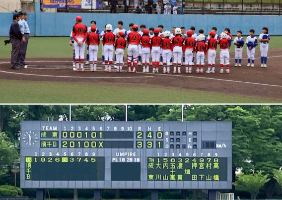 5/23千葉県スポーツ少年団軟式野球交流大会３回戦